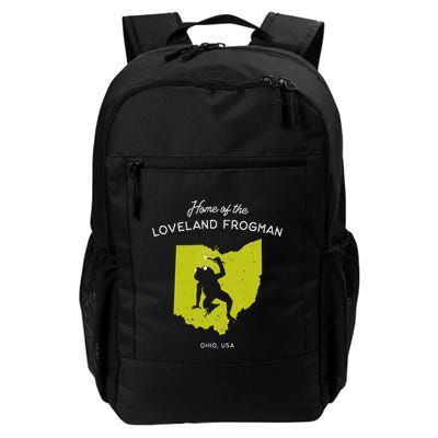 Home Of The Loveland Frogman Ohio Usa Backpack