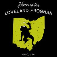 Home Of The Loveland Frogman Ohio Usa Kids T-Shirt