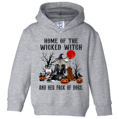 Home Of The Wicked Witch And Her Pack Of Dog Toddler Hoodie