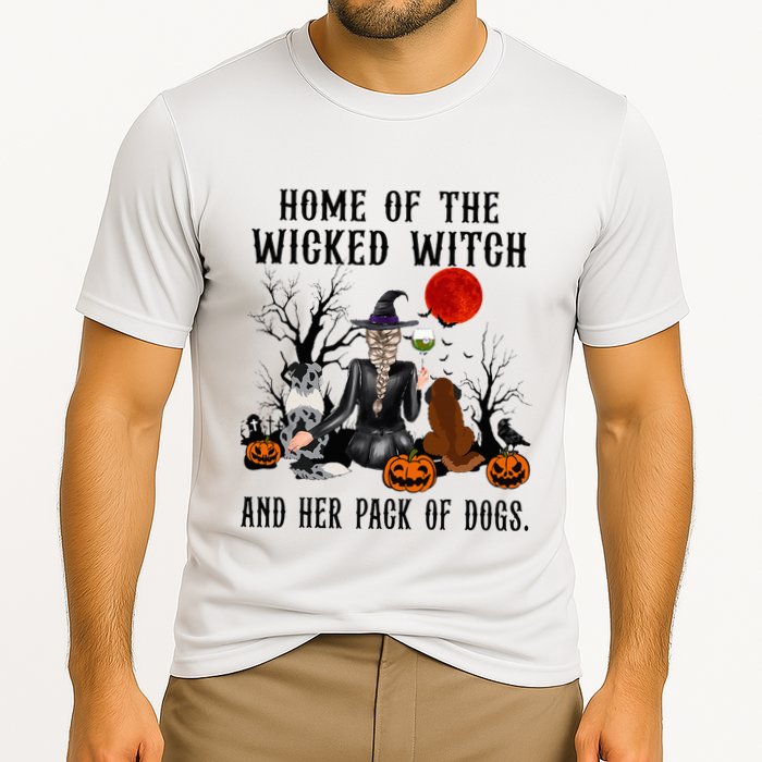 Home Of The Wicked Witch And Her Pack Of Dog Cooling Performance Crew T-Shirt