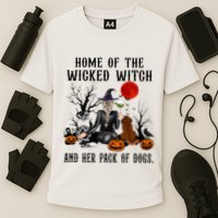 Home Of The Wicked Witch And Her Pack Of Dog Cooling Performance Crew T-Shirt