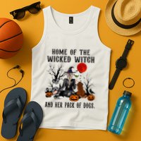 Home Of The Wicked Witch And Her Pack Of Dog Tank Top