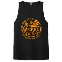 Home Of The Wicked Witch And Her Pack Of Dog Funny Halloween PosiCharge Competitor Tank