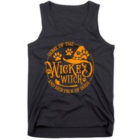 Home Of The Wicked Witch And Her Pack Of Dog Funny Halloween Tank Top