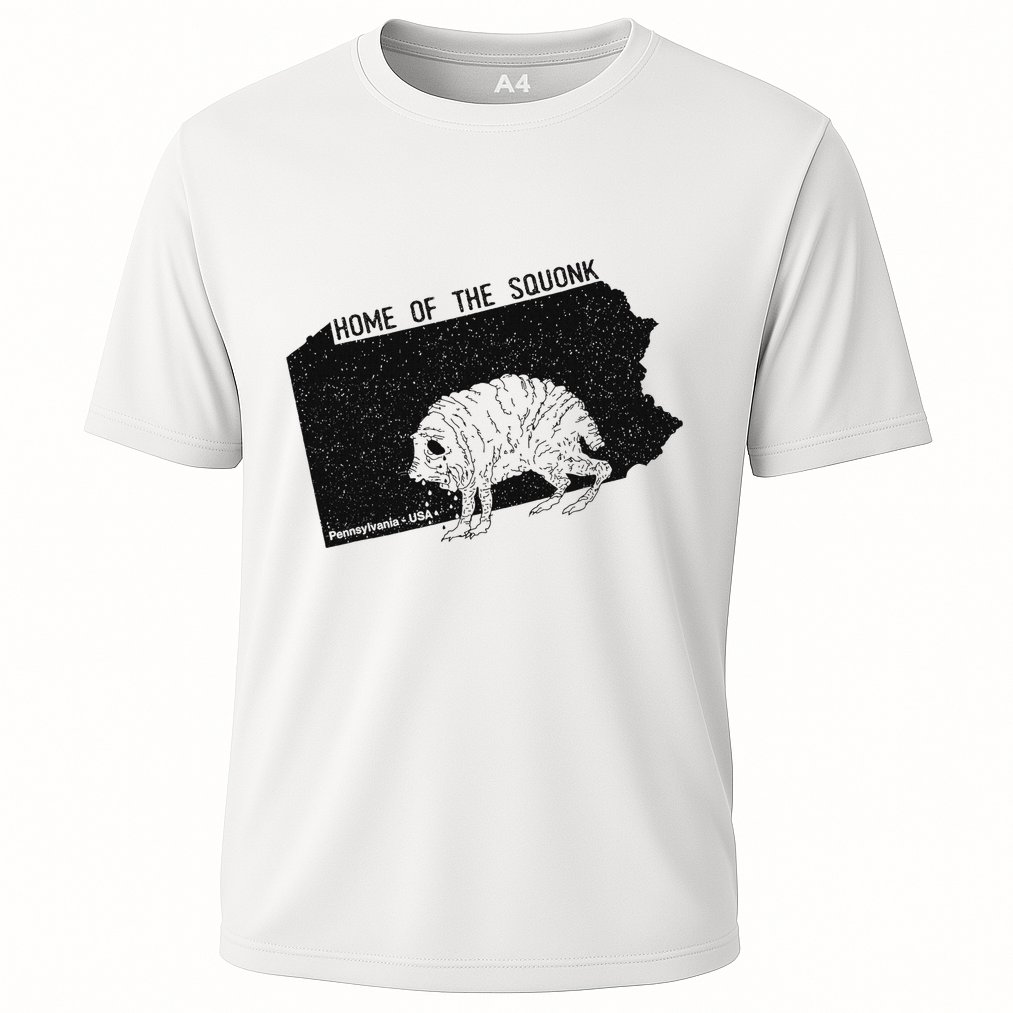 Home Of The Squonk Monster Pennsylvania Usa Cryptozoology Cooling Performance Crew T-Shirt