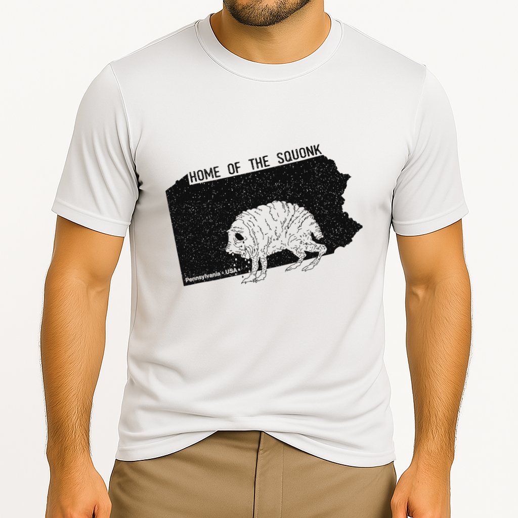 Home Of The Squonk Monster Pennsylvania Usa Cryptozoology Cooling Performance Crew T-Shirt