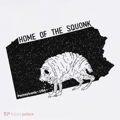 Home Of The Squonk Monster Pennsylvania Usa Cryptozoology T-Shirt