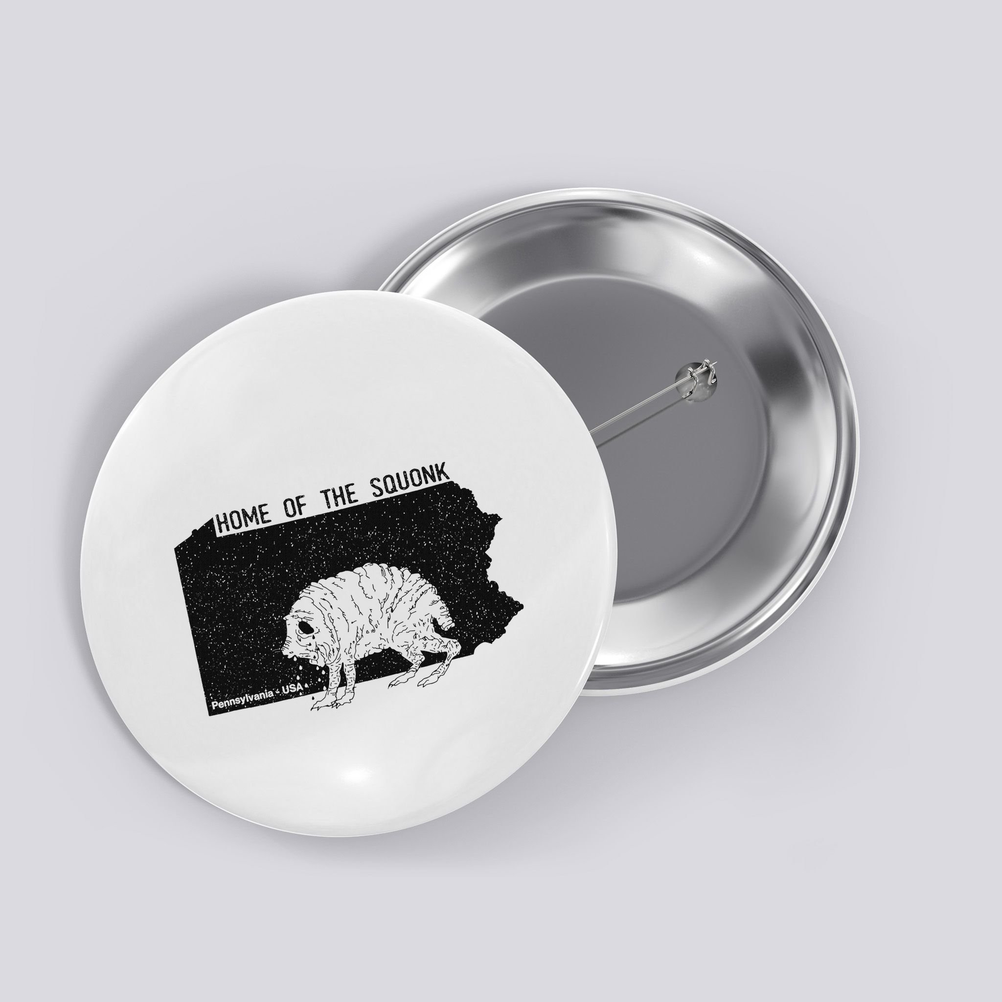 Home Of The Squonk Monster Pennsylvania Usa Cryptozoology Button