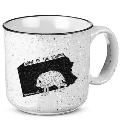 Home Of The Squonk Monster Pennsylvania Usa Cryptozoology 15oz Campfire Ceramic Mug