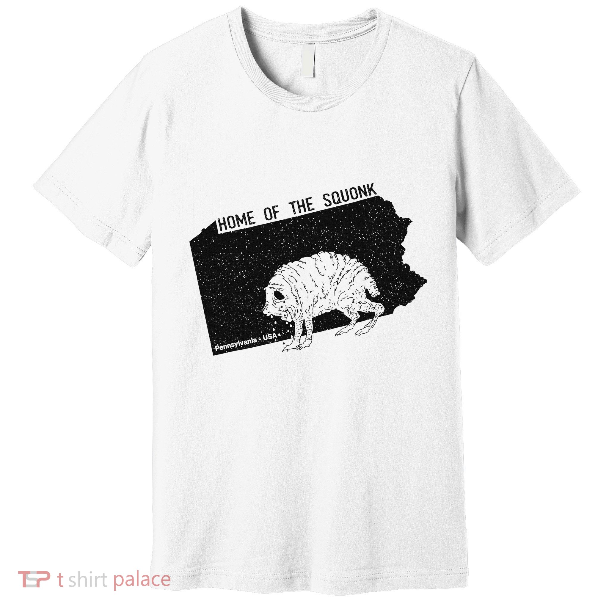 Home Of The Squonk Monster Pennsylvania Usa Cryptozoology Premium T-Shirt