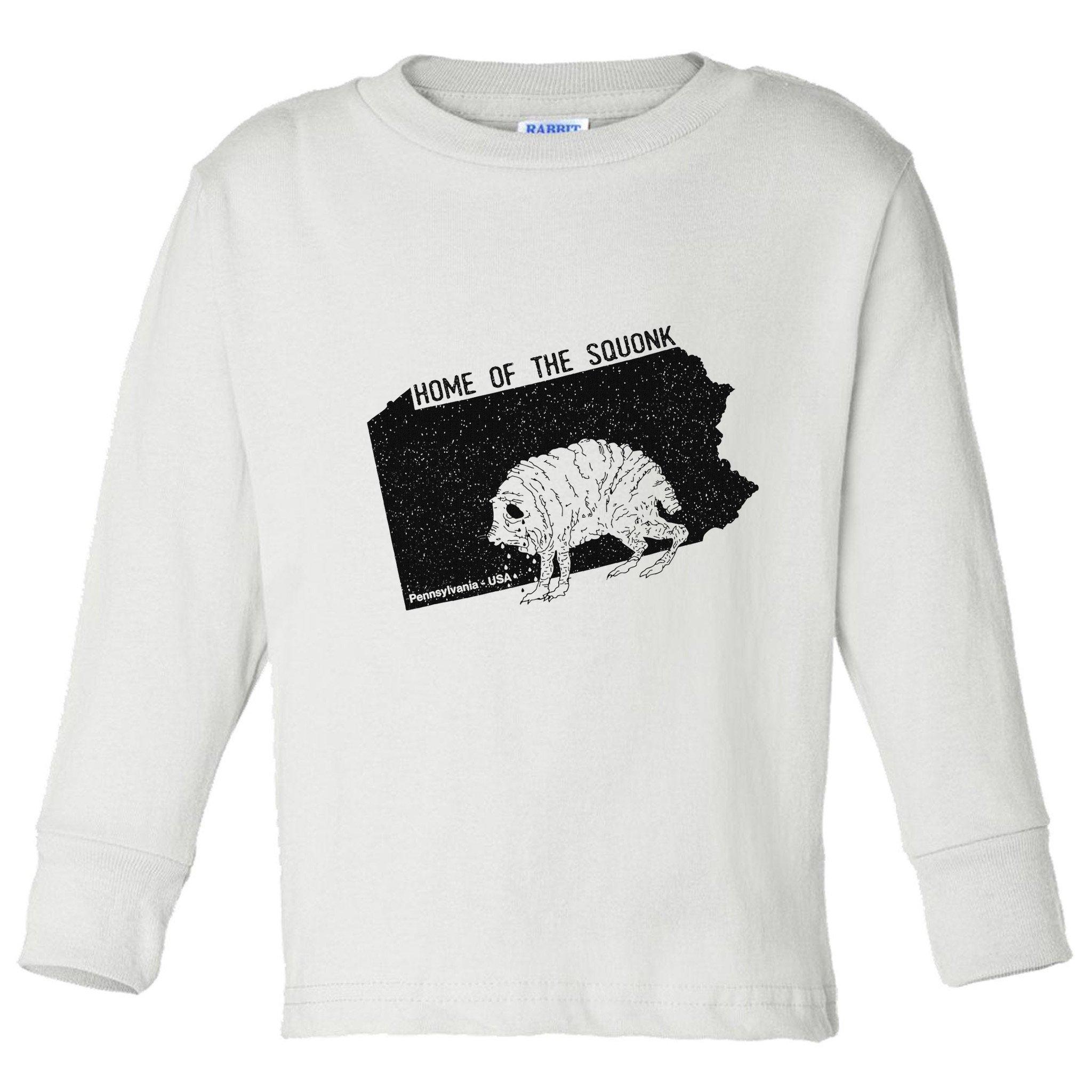 Home Of The Squonk Monster Pennsylvania Usa Cryptozoology Toddler Long Sleeve Shirt