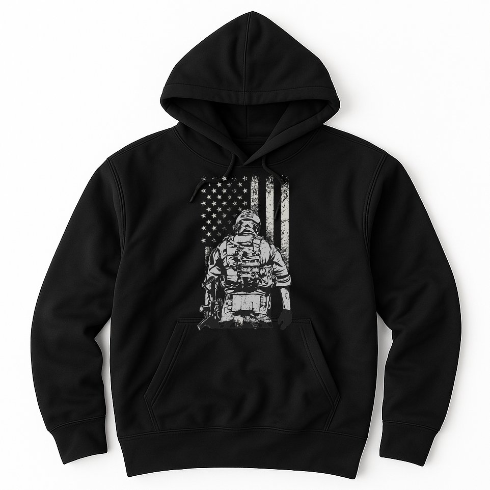 Home Of The Free Because Of The Brave Hoodie