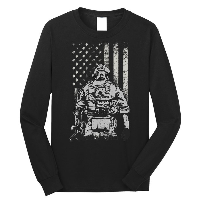 Home Of The Free Because Of The Brave Long Sleeve Shirt