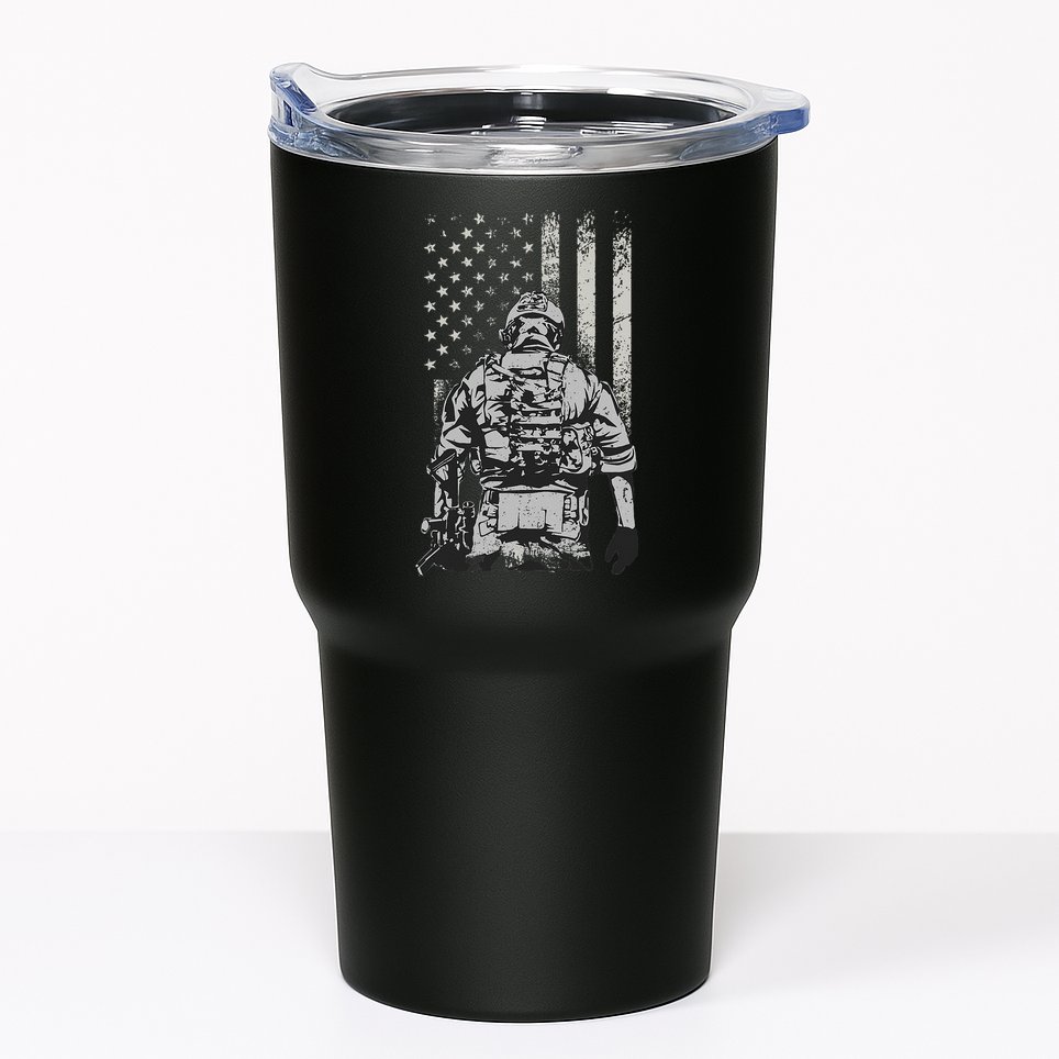 Home Of The Free Because Of The Brave Tumbler
