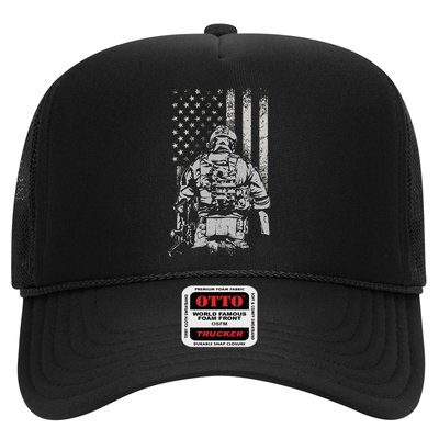 Home Of The Free Because Of The Brave Trucker Hat