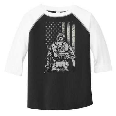 Home Of The Free Because Of The Brave Toddler Fine Jersey T-Shirt