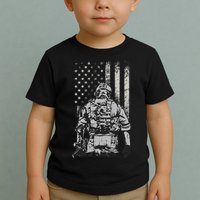 Home Of The Free Because Of The Brave Toddler T-Shirt