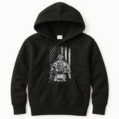Home Of The Free Because Of The Brave Kids Hoodie
