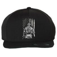 Home Of The Free Because Of The Brave Wool Snapback Cap