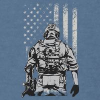 Home Of The Free Because Of The Brave Garment-Dyed Sweatshirt