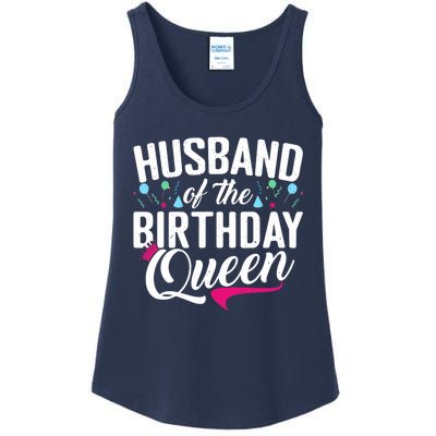 Husband Of The Birthday Queen Wife Birthday Ladies Essential Tank