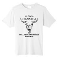 He Owns The Cattle On A Thousand Hills Psalm 50 Tall Fusion ChromaSoft Performance T-Shirt