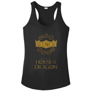 House of the Dragon Group Shot House Crests Crown V2 Ladies PosiCharge Competitor Racerback Tank