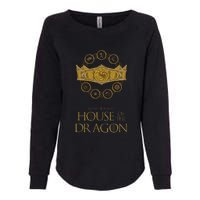 House of the Dragon Group Shot House Crests Crown V2 Womens California Wash Sweatshirt