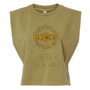 House of the Dragon Group Shot House Crests Crown V2 Garment-Dyed Women's Muscle Tee