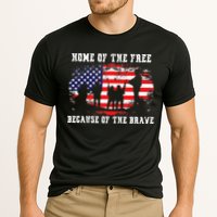 Home Of The Free Because Of The Brave Performance Shirt