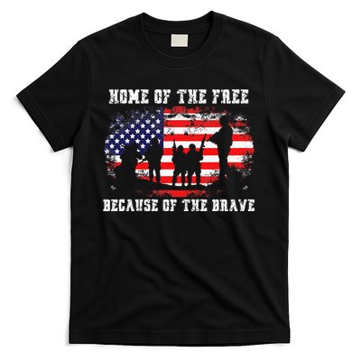 Home Of The Free Because Of The Brave T-Shirt