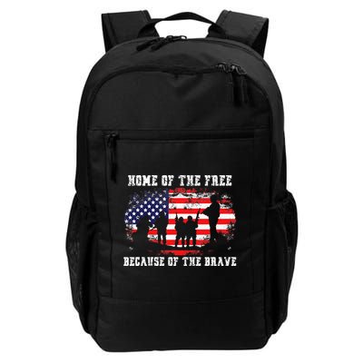 Home Of The Free Because Of The Brave Backpack