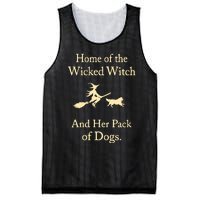 Home Of The Wicked Witch And Her Pack Of Dogs Mesh Reversible Basketball Jersey Tank