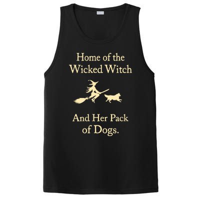 Home Of The Wicked Witch And Her Pack Of Dogs PosiCharge Competitor Tank