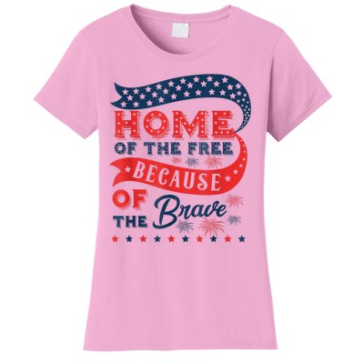 Home Of The Free Because Of The Brave Women's T-Shirt