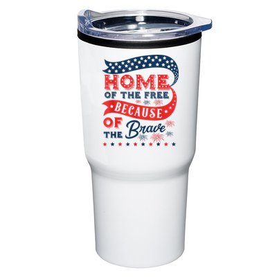 Home Of The Free Because Of The Brave Tumbler