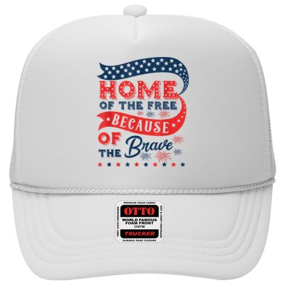 Home Of The Free Because Of The Brave Trucker Hat