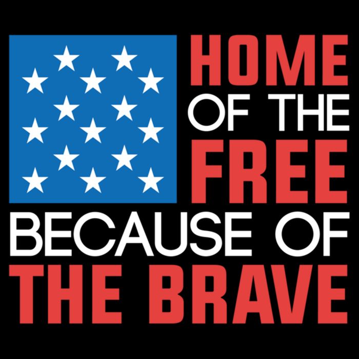 Home Of The Free Because Of The Brave Gift Cooling Performance Crew T-Shirt
