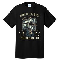 Home Of The Blues Beale Street Memphis Musician Guitarist Tall T-Shirt