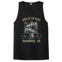 Home Of The Blues Beale Street Memphis Musician Guitarist PosiCharge Competitor Tank