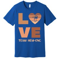 Hematology Oncology Team Black History Nurse Cancer Tech Cna Gift Premium T-Shirt