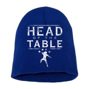 Head Of The Table Short Acrylic Beanie