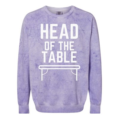 Head Of The Table Colorblast Crewneck Sweatshirt