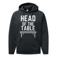 Head Of The Table Performance Fleece Hoodie