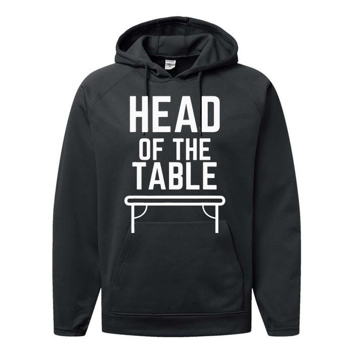 Head Of The Table Performance Fleece Hoodie