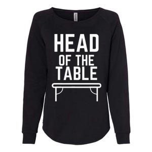 Head Of The Table Womens California Wash Sweatshirt