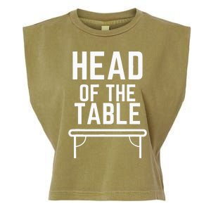 Head Of The Table Garment-Dyed Women's Muscle Tee