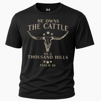 He Owns The Cattle On A Thousand Hills Psalm 50 Performance Shirt