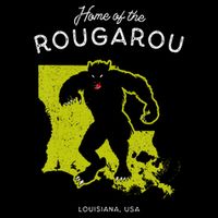 Home Of The Rougarou Louisiana Usa Cryptid 16 in Basic Backpack