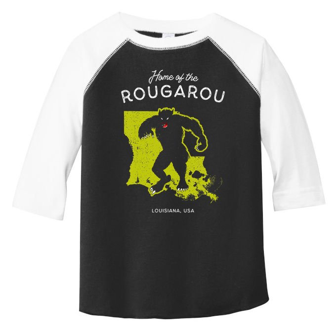 Home Of The Rougarou Louisiana Usa Cryptid Toddler Fine Jersey T-Shirt